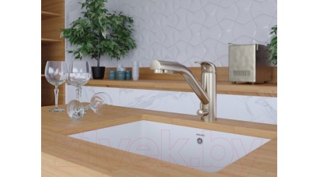 Смеситель Paulmark Hissen He213017-NI (никель) 