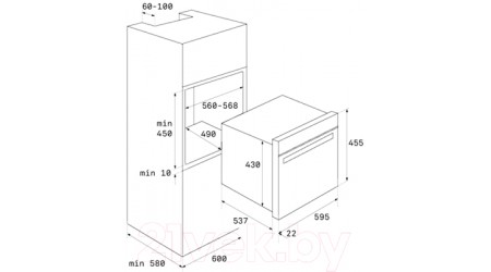 Электрический духовой шкаф Teka HLC 844 C / 40587612 (белый)