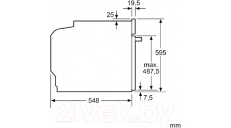Электрический духовой шкаф Bosch HRA334EB0