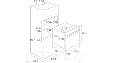 Электрический духовой шкаф Teka HRB 6300 ATS Silver