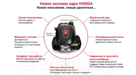 Газонокосилка бензиновая Honda HRG466C1SKEP