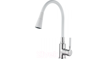 Смеситель Invena Hula BZ-85-L02-L (белый) 