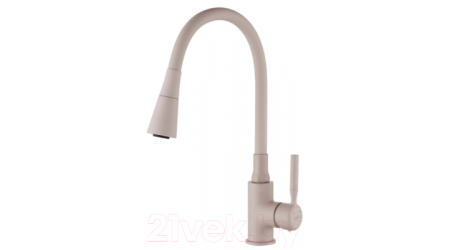 Смеситель Invena Hula Plus BZ-85-P03-L (бежевый) 