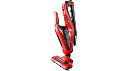 Вертикальный портативный пылесос Hyundai H-VCH03 (красный)