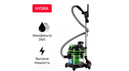 Профессиональный пылесос Arnica Hydra ET11511 (зеленый)
