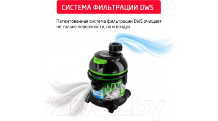Профессиональный пылесос Arnica Hydra ET11511 (зеленый)