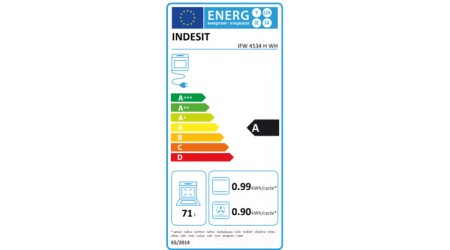 Электрический духовой шкаф Indesit IFW 4534 H WH