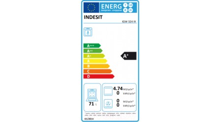 Газовый духовой шкаф Indesit IGW 324 IX