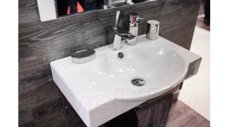 Умывальник Sanita Luxe Infinity 65 / INF65SLWB01KR (с полотенцедержателем)