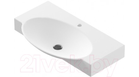 Умывальник Sanita Luxe Infinity 76 INF76SLWB01KR (с полотенцедержателем)