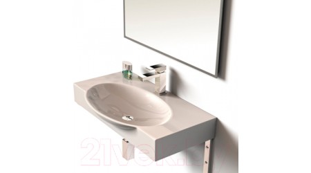 Умывальник Sanita Luxe Infinity 76 INF76SLWB01KR (с полотенцедержателем)