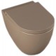 Унитаз подвесной Isvea Infinity Clearim Plus 10NF02001 (серо-коричневый)