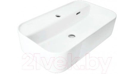 Умывальник Sanita Luxe Infinity SLF / WB.CT/Infinity/60-C.Shelf/WHT