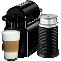 Капсульная кофеварка DeLonghi Inissia Black (Aeroccino) (EN 80.BAE)