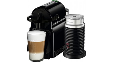 Капсульная кофеварка DeLonghi Inissia Black (Aeroccino) (EN 80.BAE)