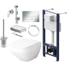 Унитаз подвесной с инсталляцией AM.PM Inspire CK50GD