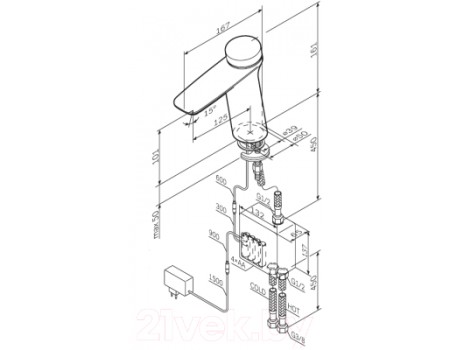 Смеситель AM.PM Inspire V2.0 F50A02400 