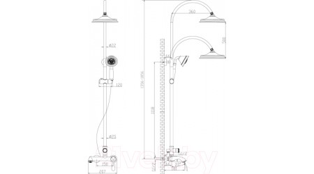 Душевая система LEMARK Intense LM5662C