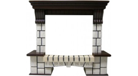 Портал для камина InterFlame Экстер ЕС (венге)