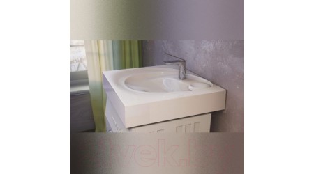 Умывальник Teymi Iva 60x55 / T50603 (литьевой мрамор)