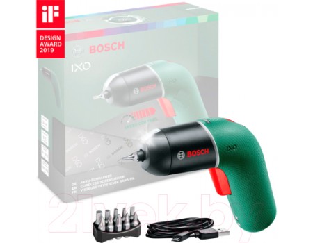 Электроотвертка Bosch IXO VI Classic (0.603.9C7.120)