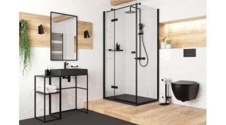 Душевая система Deante Jasmin Nero NAC N4GT
