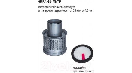 Вертикальный пылесос JVC JH-VS120