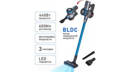 Вертикальный пылесос JVC JH-VS130