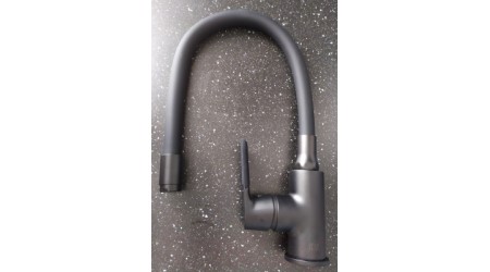Смеситель Invena Joga Plus BZ-32-P04-C (черный) 
