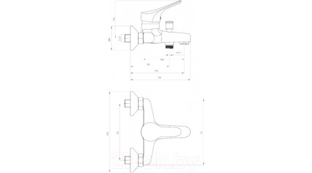 Смеситель Deante Joko BOJ 011M 