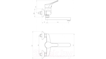 Смеситель Deante Joko BOJ 050M 