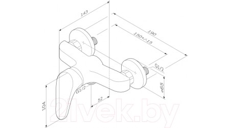 Смеситель AM.PM Joy F8520000 