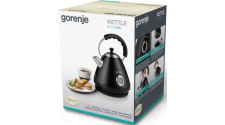 Электрочайник Gorenje K17CLBK