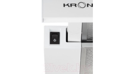 Вытяжка телескопическая Krona Kamilla 450 / КА-00001800 (белый)