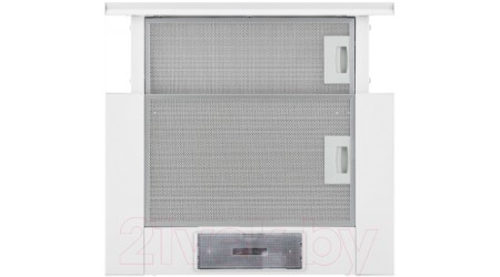 Вытяжка телескопическая Krona Kamilla 450 / КА-00001800 (белый)