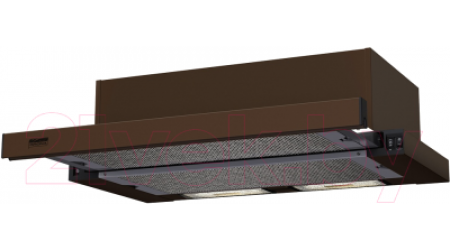 Вытяжка телескопическая Krona Kamilla 600 1m / 00020610 (коричневый)