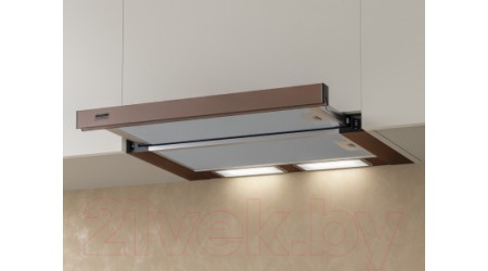 Вытяжка телескопическая Krona Kamilla 600 1m / 00020610 (коричневый)