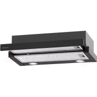 Вытяжка телескопическая Krona Kamilla 600 T / КА-00007308 (черный)