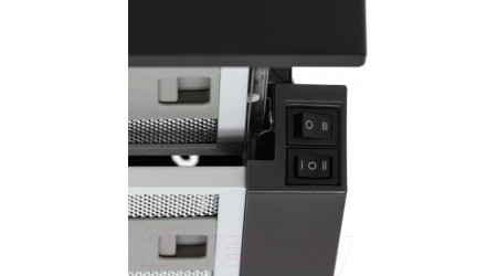 Вытяжка телескопическая Krona Kamilla 600 T / КА-00007308 (черный)