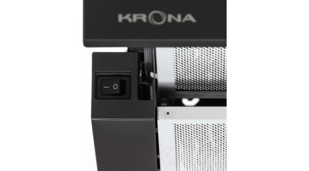 Вытяжка телескопическая Krona Kamilla 600 T / КА-00007308 (черный)