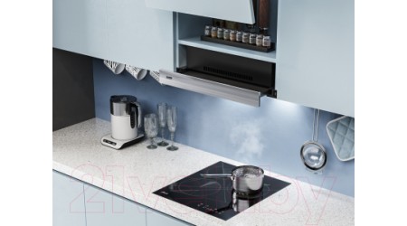 Вытяжка телескопическая Krona Kamilla R 600 2m / 00022869 (нержавеющая сталь)