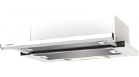 Вытяжка телескопическая Krona Kamilla Slim 600 1m / 00021301 (белый)