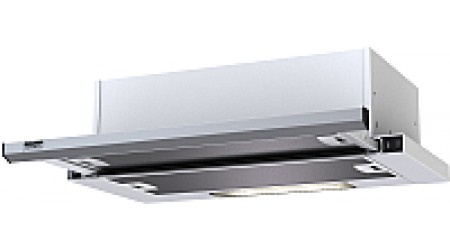 Вытяжка телескопическая Krona Kamilla Slim 600 1m / 00021302 (нержавейка/нержавейка)