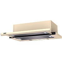 Вытяжка телескопическая Krona Kamilla Slim 600 2m / 00020961 (слоновая кость)