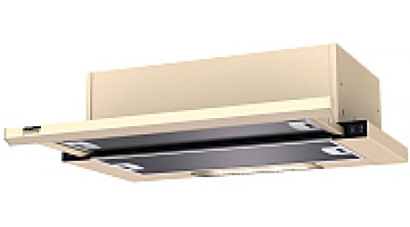 Вытяжка телескопическая Krona Kamilla Slim 600 2m / 00020961 (слоновая кость)