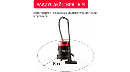 Профессиональный пылесос Arnica Karayel / ET15200 (красный)