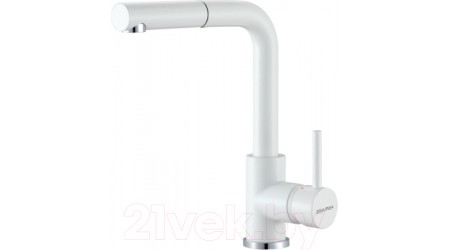 Смеситель Paulmark Kassel Ka214311-431TW (белый матовый) 