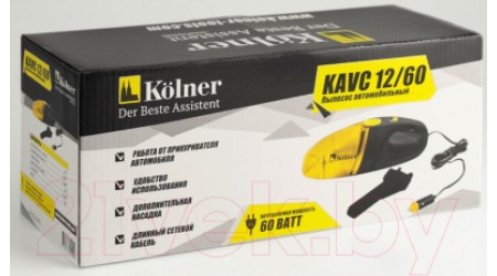 Портативный пылесос Kolner KAVC 12/60
