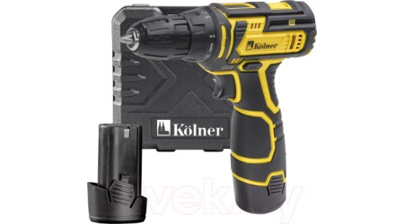 Аккумуляторная дрель-шуруповерт Kolner KCD 12-2LC