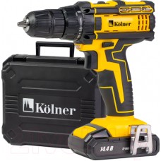 Аккумуляторная дрель-шуруповерт Kolner KCD 14.4/2LC